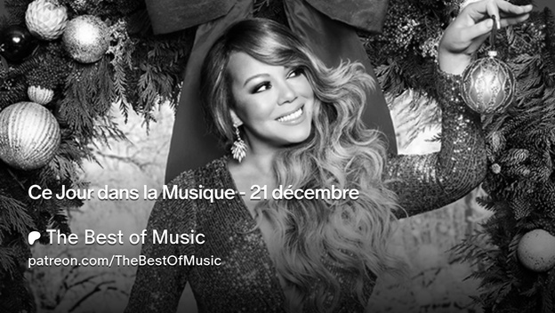 21 décembre - Mariah Carey